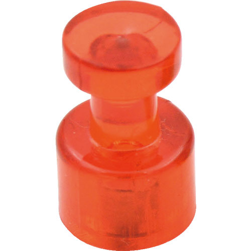 ＴＲＵＳＣＯ　カラーマグネットピン　赤　１００個入り＿