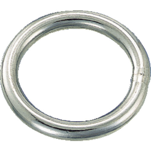 ＴＲＵＳＣＯ　ステンレス　丸リンク　線径２．５ｍｍ　内径２５ｍｍ　（３個入）＿