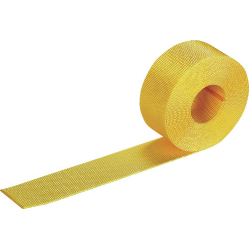 ＴＲＵＳＣＯ　ナイロン平ベルト　２．０ｔｘ５０ｍｍｘ５ｍ　黄＿