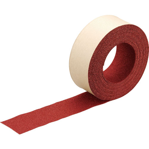 ＴＲＵＳＣＯ　ノンスリップテープ　屋外用　５０ｍｍＸ５ｍ　レッド＿