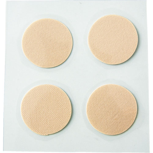 ＴＲＵＳＣＯ　滑り止めシート　両面タイプ　２５パイ丸形　４個入＿