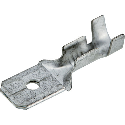 ＴＲＵＳＣＯ　平形差込端子　Ｍ形（４０個入）幅６．３５　長さ１９．２＿