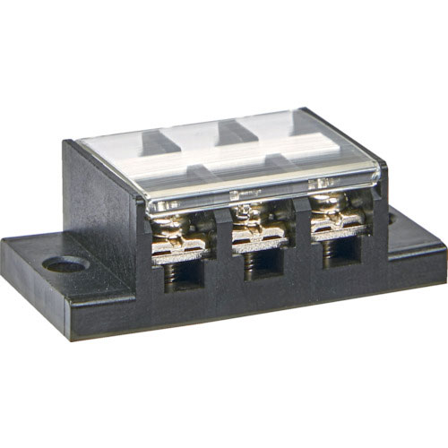 ＴＲＵＳＣＯ　中継端子台　３００Ｖ　１５Ａ　４Ｐ＿