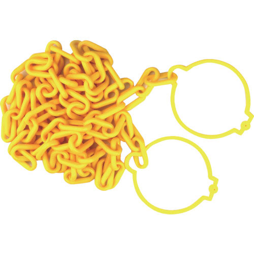 ＴＲＵＳＣＯ　プラチェーン（コーンリング付）　黄　６ＭＭＸ３Ｍ＿