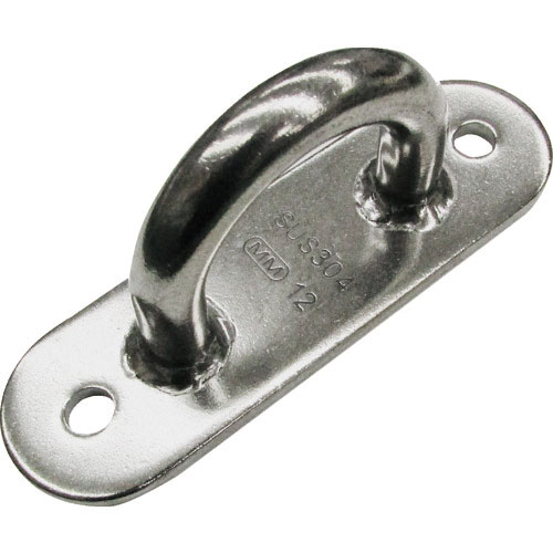 ＴＲＵＳＣＯ　パッドアイ　ステンレス製　３５ｍｍ×１２０ｍｍ　１個入＿