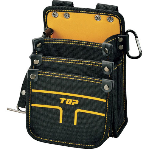 ＴＯＰ　電工用腰袋３段タイプ（小）＿