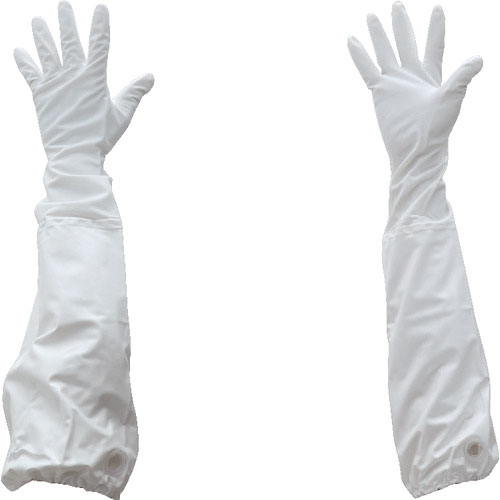 ＴＲＵＳＣＯ　腕カバー付塩ビ薄手手袋　Ｍ＿