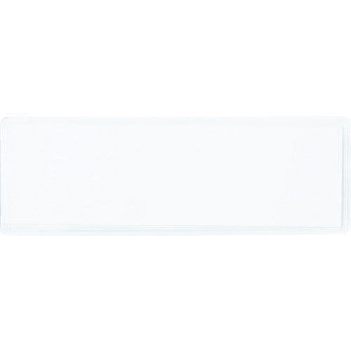 ＴＲＵＳＣＯ　粘着式　簡易見出しケース　５０×１４８ＭＭ　１０枚入り＿