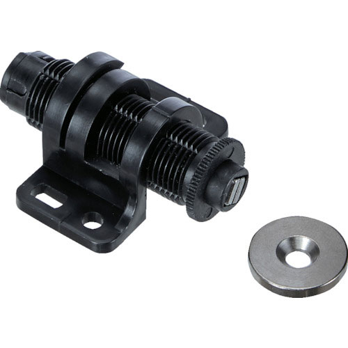 ＴＲＵＳＣＯ　丸型マグネラッチ　ブラック＿