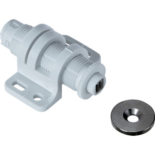 ＴＲＵＳＣＯ　丸型マグネラッチ　ホワイト＿