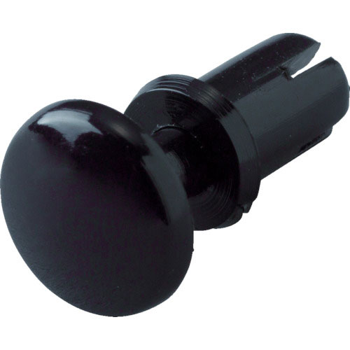 ＴＲＵＳＣＯ　プッシュリベット　板厚３．０～４．０ｍｍ　穴径３．１Φ　長さ５．５　黒　５０個入＿