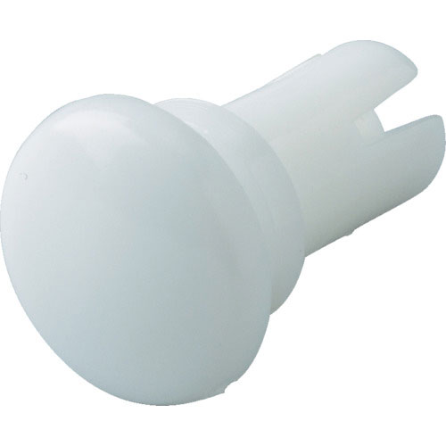 ＴＲＵＳＣＯ　プッシュリベット　板厚３．０～４．０ｍｍ　穴径３．１Φ　長さ５．５　白　５０個入＿