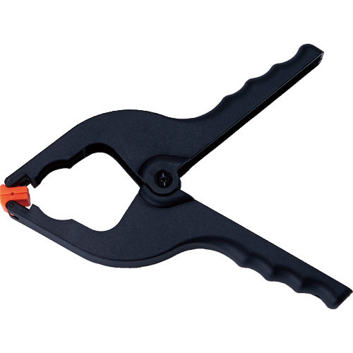 ＴＲＵＳＣＯ　樹脂製スプリングクランプ　口開１００ｍｍ＿