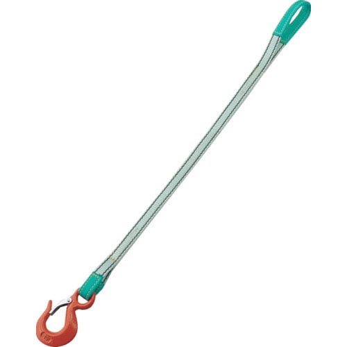 ＴＲＵＳＣＯ　１本吊ベルトスリングセット　２５ｍｍ幅Ｘ１ｍ　最大使用荷重１ｔ＿