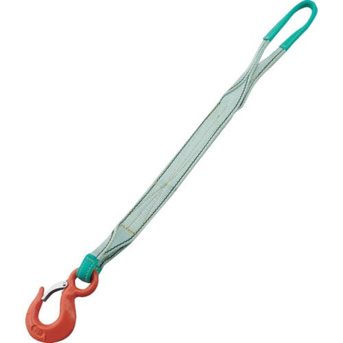ＴＲＵＳＣＯ　１本吊ベルトスリングセット　５０ｍｍ幅Ｘ１ｍ　最大使用荷重２ｔ＿
