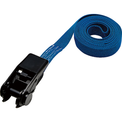 ＴＲＵＳＣＯ　樹脂製ベルト荷締機　幅２５ｍｍ×長さ５ｍ　青＿