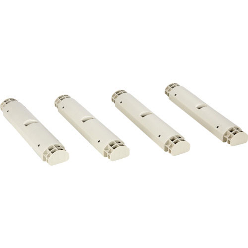 ＴＲＵＳＣＯ　プラ棚用　脚のみ４本セット　高さ３７２ｍｍ用　ネオグレー＿