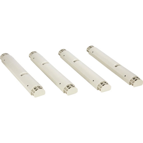 ＴＲＵＳＣＯ　プラ棚用　脚のみ４本セット　高さ５１５ｍｍ用　ネオグレー＿
