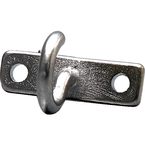 ＴＲＵＳＣＯ　プレートフック　ステンレス製　Ｄ寸法３ｍｍ　（１個＝１袋）＿
