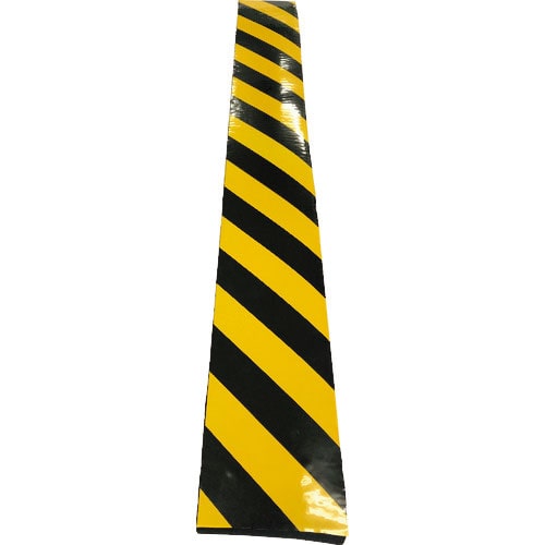 日東エルマテ　ＮＥＷトラクッション　厚手タイプ　３０ｍｍ×１００ｍｍ×１ｍ　黄／黒＿