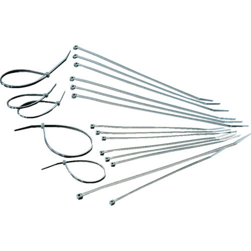 ＴＲＵＳＣＯ　ケーブルタイ幅７．６ｍｍ×６１０ｍｍ最大結束φ１７７耐候性　１０本＿