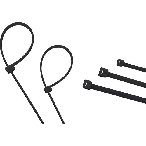 ＴＲＵＳＣＯ　ケーブルタイ　幅４．８ｍｍＸ３００ｍｍ　最大結束Φ８０　耐候性　１００本入＿
