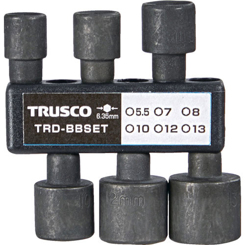 ＴＲＵＳＣＯ　ボックスビット（ホルダー付）セット６本組＿