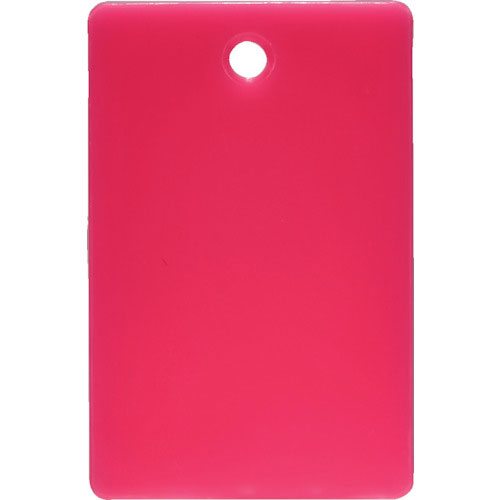 ＴＲＵＳＣＯ　スチロール番号札　無地　長方形　大　５７Ｘ３８ｍｍ　５枚入　ピンク＿