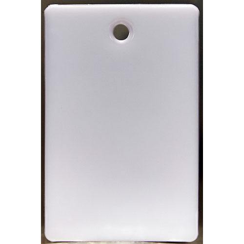 ＴＲＵＳＣＯ　スチロール番号札　無地　長方形　大　５７Ｘ３８ｍｍ　５枚入　白＿