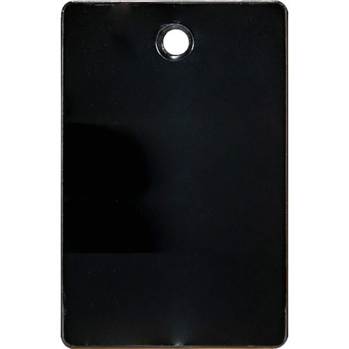 ＴＲＵＳＣＯ　スチロール番号札　無地　長方形　小　４５Ｘ３０ｍｍ　５枚入　黒＿