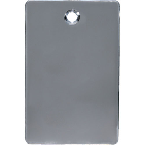 ＴＲＵＳＣＯ　スチロール番号札　無地　長方形　小　４５Ｘ３０ｍｍ　５枚入　クリア＿