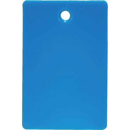 ＴＲＵＳＣＯ　スチロール番号札　無地　長方形　小　４５Ｘ３０ｍｍ　５枚入　空色＿