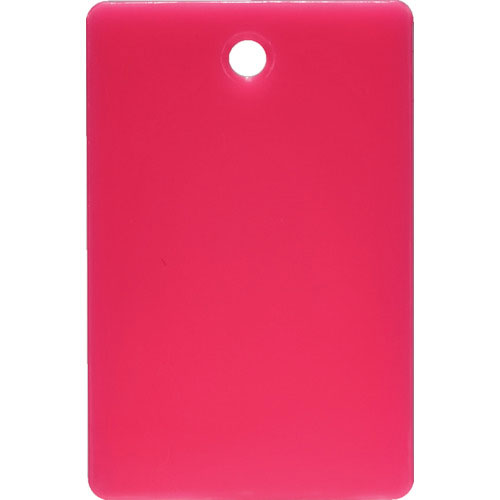 ＴＲＵＳＣＯ　スチロール番号札　無地　長方形　小　４５Ｘ３０ｍｍ　５枚入　ピンク＿