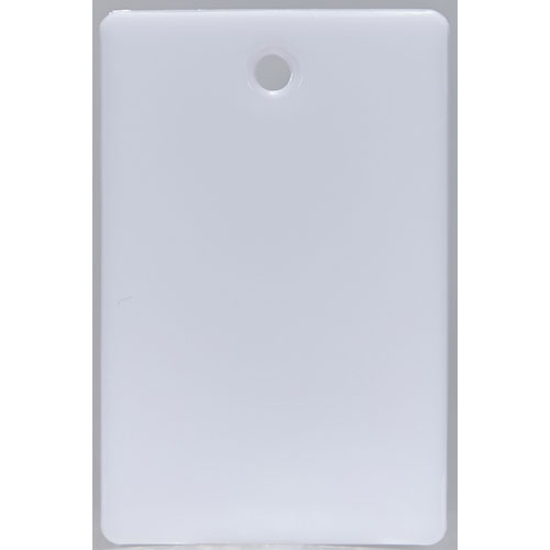 ＴＲＵＳＣＯ　スチロール番号札　無地　長方形　小　４５Ｘ３０ｍｍ　５枚入　白＿