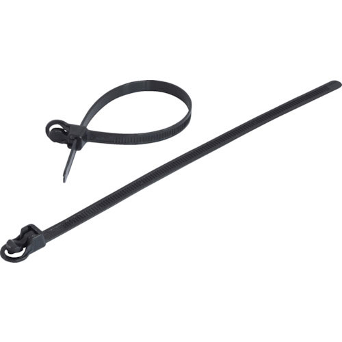 ＴＲＵＳＣＯ　簡単解除　リリースタイ　幅７．５ｍｍＸ２００ｍｍ　黒色＿