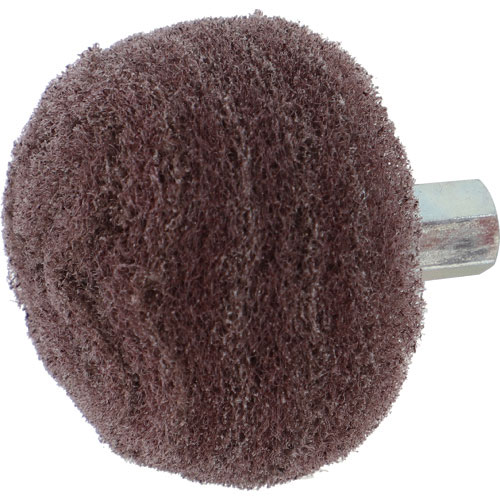 ＴＲＵＳＣＯ　曲面軸付ナイロンホイール　Φ５０　＃１２０（１個入）＿