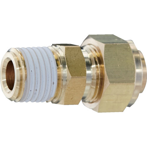 ＴＲＵＳＣＯ　クイックシール継手コネクタ　適用チューブ外径３／８＿