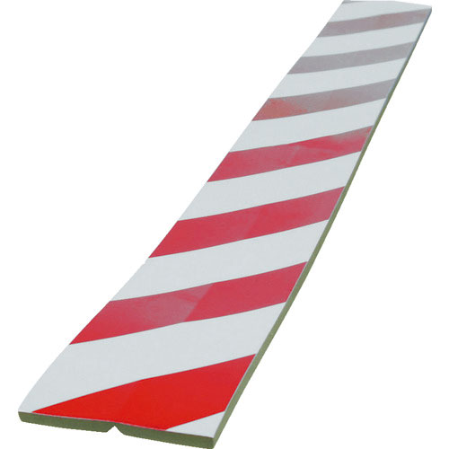 ＴＲＵＳＣＯ　セーフティクッション　コーナー用　幅１００　長さ９１０　赤／白＿
