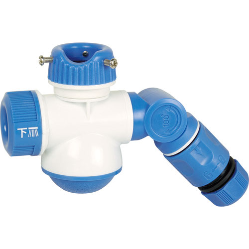 ＴＲＵＳＣＯ　シャワー付き分岐蛇口ダブルポート＿