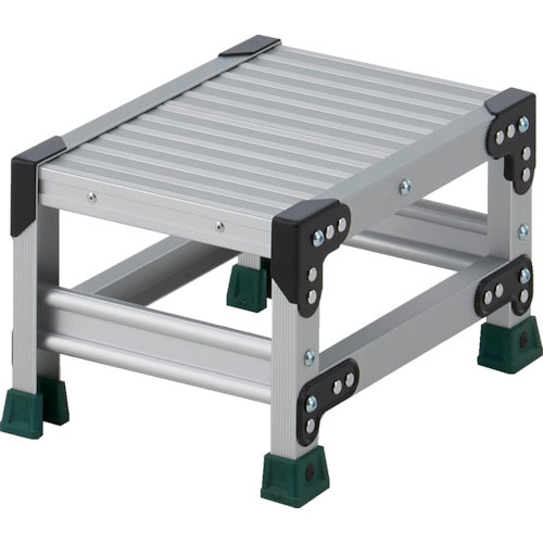 ＴＲＵＳＣＯ　作業用踏台　１段　高さ０．２５ｍ　天板３００×４００＿