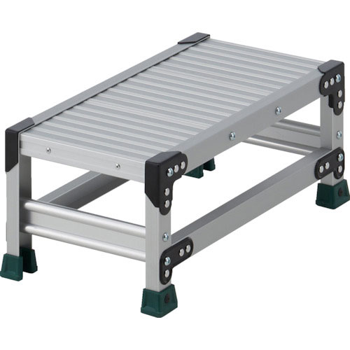 ＴＲＵＳＣＯ　作業用踏台　１段　高さ０．２５ｍ　天板３００×６００＿