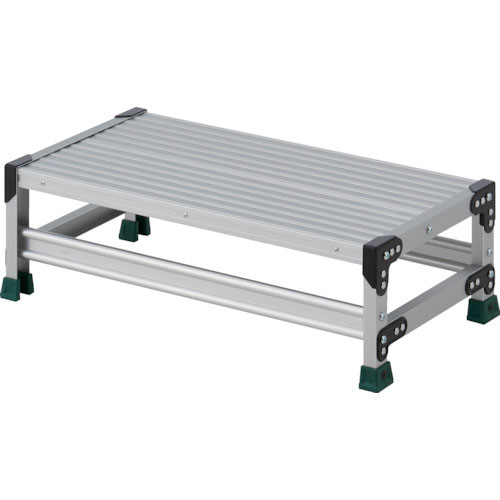 ＴＲＵＳＣＯ　作業用踏台　１段　高さ０．２５ｍ　天板８００×４００＿