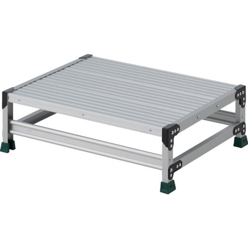 ＴＲＵＳＣＯ　作業用踏台　１段　高さ０．２５ｍ　天板８００×６００＿