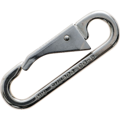ＴＲＵＳＣＯ　スナップフック　ステンレス製　ＣＯ型　線径Φ６×開口１０ｍｍ＿