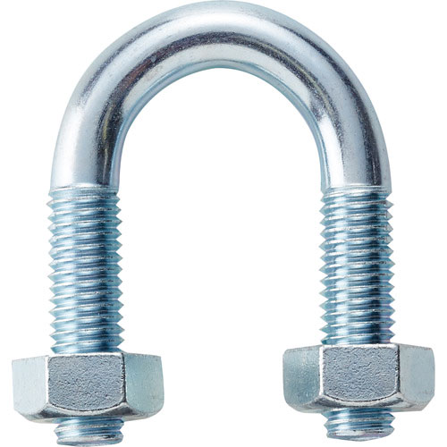 ＴＲＵＳＣＯ　ＳＧＰ用Ｕボルト　三価ユニクロ　呼び径１５Ａ　ねじ径Ｍ１０＿