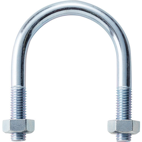 ＴＲＵＳＣＯ　ＳＧＰ用Ｕボルト　三価ユニクロ　呼び径４０Ａ　ねじ径Ｍ１０＿