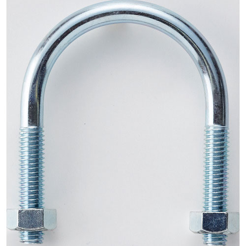 ＴＲＵＳＣＯ　ＳＧＰ用Ｕボルト　三価ユニクロ　呼び径２５Ａ　ねじ径Ｍ６＿