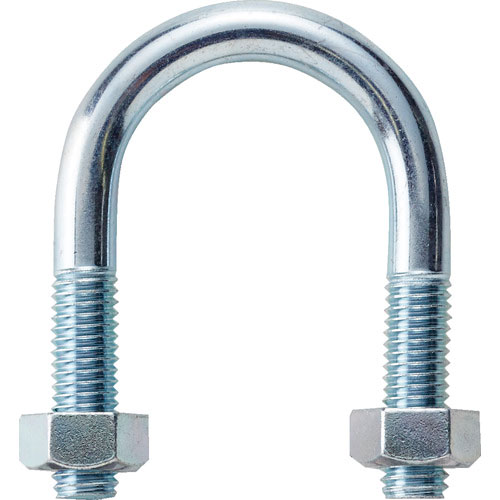 ＴＲＵＳＣＯ　ＳＧＰ用Ｕボルト　三価ユニクロ　呼び径２０Ａ　ねじ径Ｍ８＿