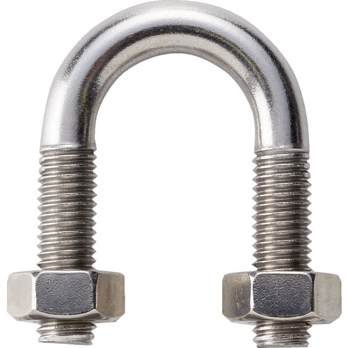 ＴＲＵＳＣＯ　ＳＧＰ用Ｕボルト　ＳＵＳ３０４　呼び径１５Ａ　ねじ径Ｍ１０＿