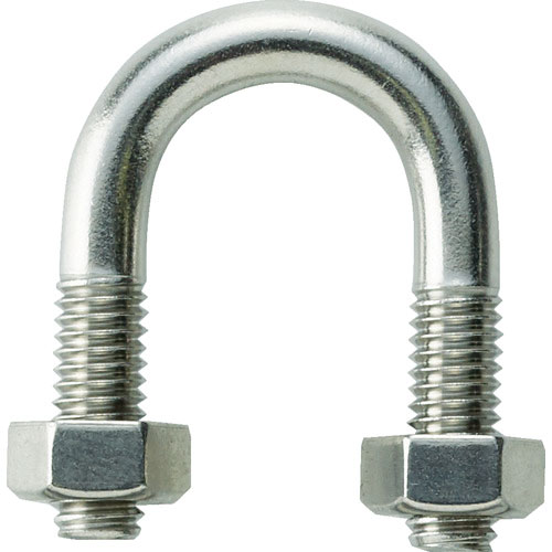 ＴＲＵＳＣＯ　ＳＧＰ用Ｕボルト　ＳＵＳ３０４　呼び径８Ａ　ねじ径Ｍ６＿
